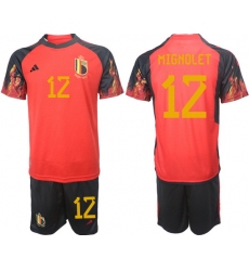 Men FIFA 2022 Belgium Soccer Jersey 013