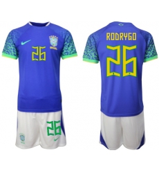 Men FIFA 2022 Brazil Soccer Jersey 037
