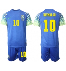 Men FIFA 2022 Brazil Soccer Jersey 073