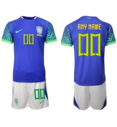 Men FIFA 2022 Brazil Soccer Jersey Customized 036