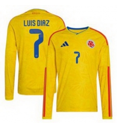 Men 7 Luis Diaz Colombia National Team Home 2 Men 7 Luis Diaz Colombia National Team Home 2