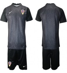 Mens Croatia Short Soccer Jerseys 001