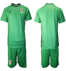 Mens Croatia Short Soccer Jerseys 007