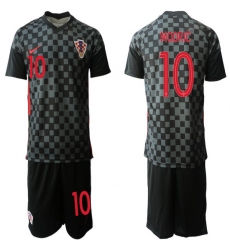 Mens Croatia Short Soccer Jerseys 011