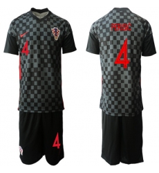 Mens Croatia Short Soccer Jerseys 015