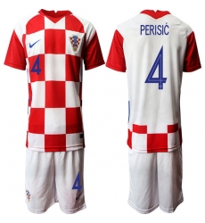 Mens Croatia Short Soccer Jerseys 023