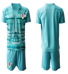 Mens Croatia Short Soccer Jerseys 028