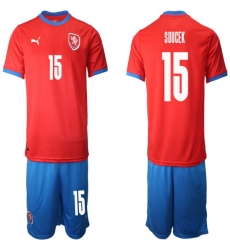 Mens Czech Republic Short Soccer Jerseys 003