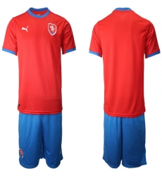 Mens Czech Republic Short Soccer Jerseys 010