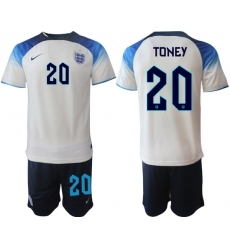 Men FIFA 2022 England Soccer Jersey 005