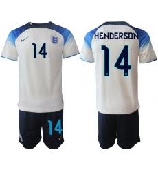 Men FIFA 2022 England Soccer Jersey 009