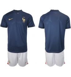 Men FIFA 2022 France Soccer Jersey 025