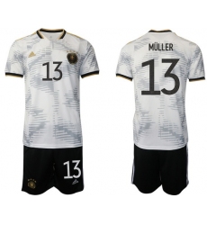 GERMANY 2022 World Cup Soccer Jersey #13 MULLER