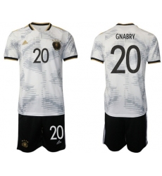 GERMANY 2022 World Cup Soccer Jersey #20 GNABRY