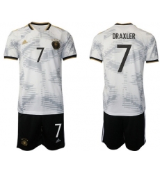 GERMANY 2022 World Cup Soccer Jersey #7 DRAXLER