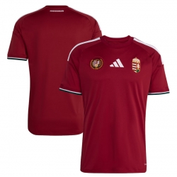 Men adidas Red Hungary National Team FIFA x World Cup 2026 Home Replica Jersey