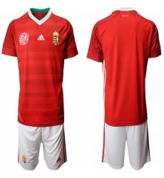 Mens Hungary Short Soccer Jerseys 008