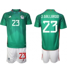 Men FIFA 2022 Mexico Soccer Jersey 003