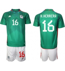 Men FIFA 2022 Mexico Soccer Jersey 007
