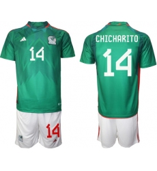 Men FIFA 2022 Mexico Soccer Jersey 008