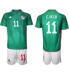 Men FIFA 2022 Mexico Soccer Jersey 010