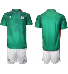 Men FIFA 2022 Mexico Soccer Jersey 016