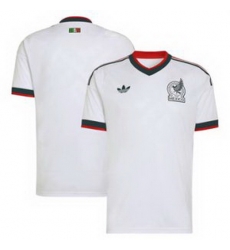 Men Men 0 Mexico Blank 2026 Replica White Jersey 1 Men Men 0 Mexico Blank 2026 Replica White Jersey 1