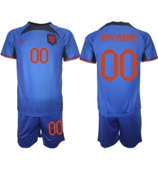 Men FIFA 2022 Netherlands Soccer Customized Jersey 035