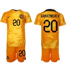 Men FIFA 2022 Netherlands Soccer Jersey 012