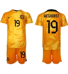 Men FIFA 2022 Netherlands Soccer Jersey 013