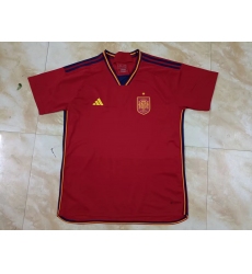 Spain Thailand Soccer Jersey 602