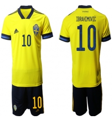 Mens Sweden Short Soccer Jerseys 001