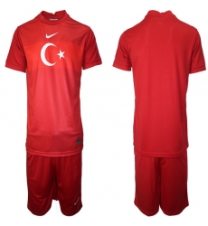 Mens Turkey Short Soccer Jerseys 001