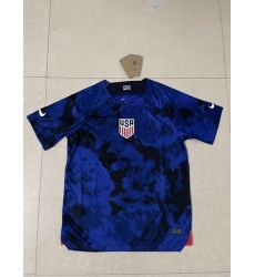 Men US 2022 FIFA Soccer Jersey Blue 005