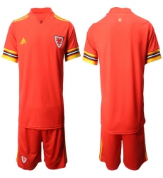 Mens Wales Short Soccer Jerseys 011