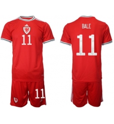 WALES 2022 World Cup Soccer Jersey #11 BALE