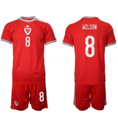 WALES 2022 World Cup Soccer Jersey #8 WILSON