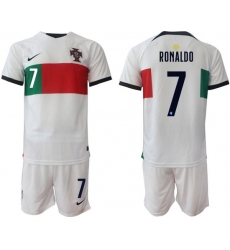 Men FIFA 2022 Portugal Cristiano Ronaldo Soccer Jersey 014