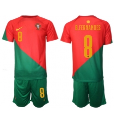 Men FIFA 2022 Portugal Soccer Red Jersey 101