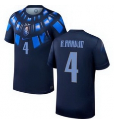 Men 4 Uruguay Ronald Araujo Away Replica Jersey World 2 Men 4 Uruguay Ronald Araujo Away Replica Jersey World 2