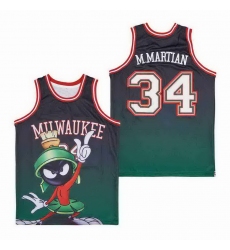 34# MARVIN THE MARTIAN FADE JERSEY