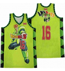 DRAGON BALL Z UNIVERSE 7 JERSEY ANDROID 16 DBZ JERSEY NEON (2)