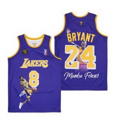 Kobe Bryant Lakers Throwback Jersey 8 24 3