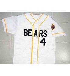 NCAA Film Bears 4 White Stitched Jersey