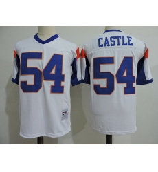 NCAA Film Jersey Castle 54 White Stitched Jersey