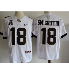 UCF #18 SM.GRIFFIN White Jersey