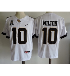 UCF Milton #10 White Jersey