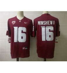WASHINGTON STATE #16 Minshew II Nike Red Jersey