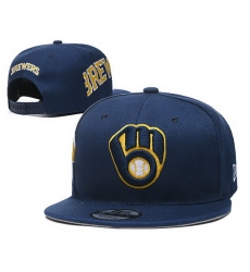 Milwaukee Brewers Snapback Cap 002
