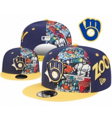 Milwaukee Brewers Snapback Cap 25101 Milwaukee Brewers Snapback Cap 25101